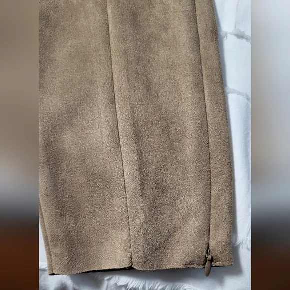 Zara suede faux leggings M - Picture 6 of 10